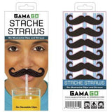 Mustache Straws