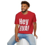 Hey RVA Graphic T‑Shirt — Casual Richmond City Tee