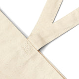 Floral Canvas Tote Bag — Minimal Red Daisy Shopper