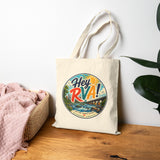 Hey RVA! Scenic River Cotton Tote Bag