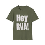 Hey RVA Graphic T‑Shirt — Casual Richmond City Tee