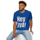 Hey RVA Graphic T‑Shirt — Casual Richmond City Tee