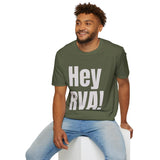 Hey RVA Graphic T‑Shirt — Casual Richmond City Tee