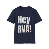 Hey RVA Graphic T‑Shirt — Casual Richmond City Tee